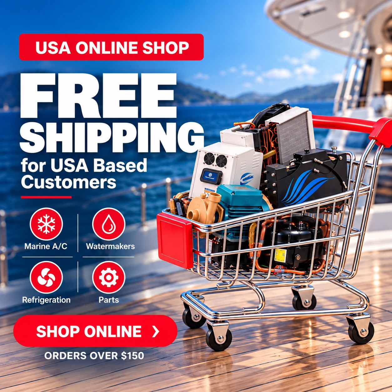 Titan Marien Air Free Shipping